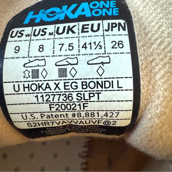 HOKA X Eg Bondi Unisex Sneakers - Picture 10 of 10